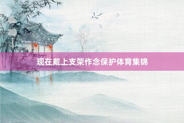 现在戴上支架作念保护体育集锦