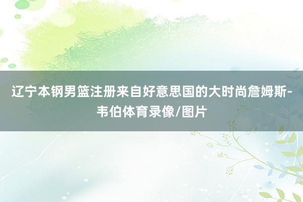 辽宁本钢男篮注册来自好意思国的大时尚詹姆斯-韦伯体育录像/图片