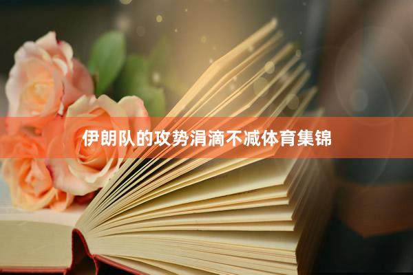 伊朗队的攻势涓滴不减体育集锦