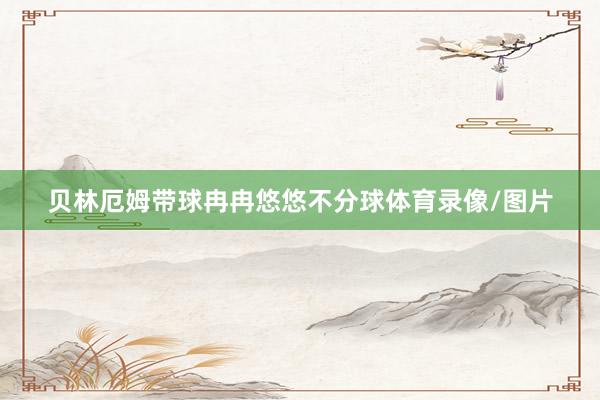 贝林厄姆带球冉冉悠悠不分球体育录像/图片