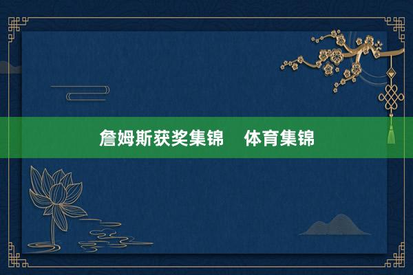 詹姆斯获奖集锦    体育集锦