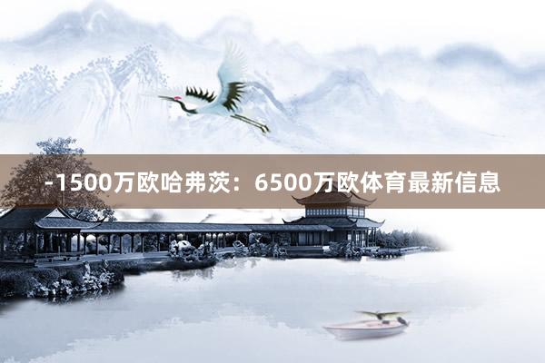 -1500万欧哈弗茨：6500万欧体育最新信息