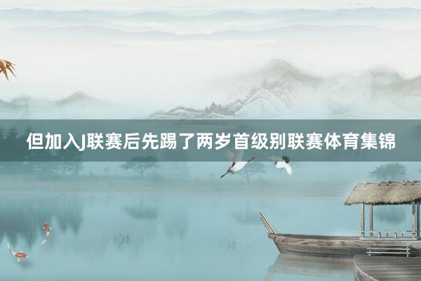 但加入J联赛后先踢了两岁首级别联赛体育集锦