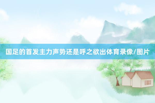 国足的首发主力声势还是呼之欲出体育录像/图片