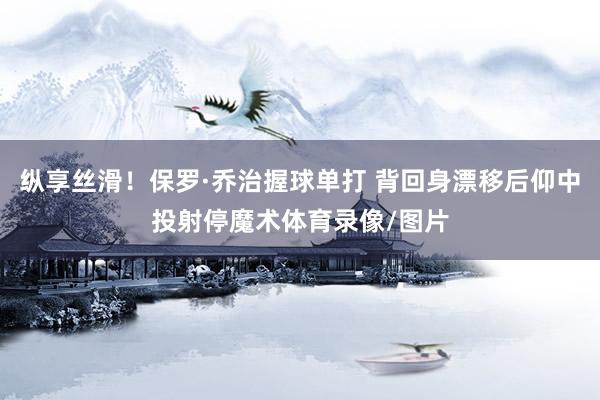 纵享丝滑！保罗·乔治握球单打 背回身漂移后仰中投射停魔术体育录像/图片