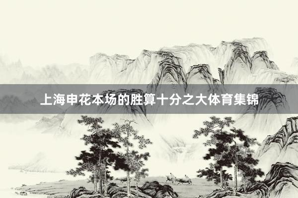 上海申花本场的胜算十分之大体育集锦