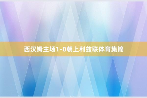 西汉姆主场1-0朝上利兹联体育集锦